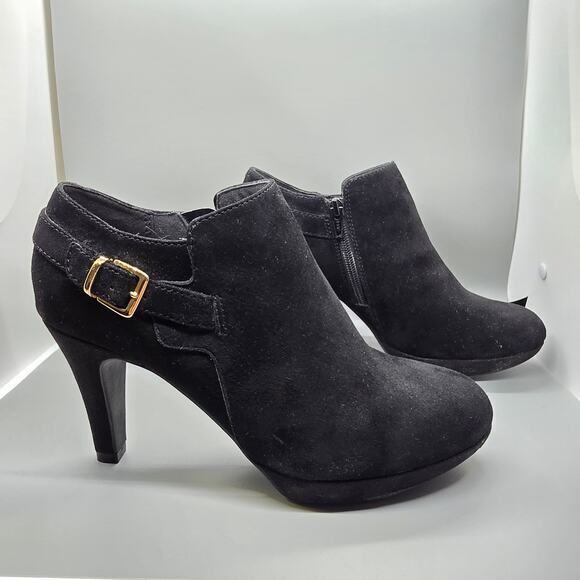Clarks Brier Milan Ankle‎ Bootie-Black-Women's 7.5M - Picture 5 of 7